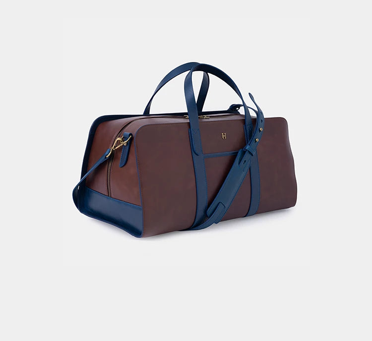 Leonard Lüks Deri Seyahat Çantası