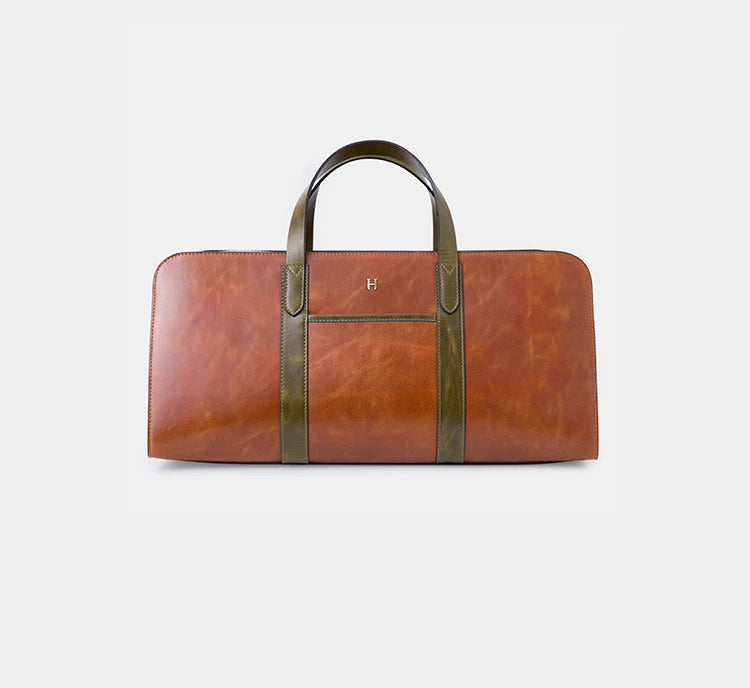 Leonard Lüks Deri Seyahat Çantası