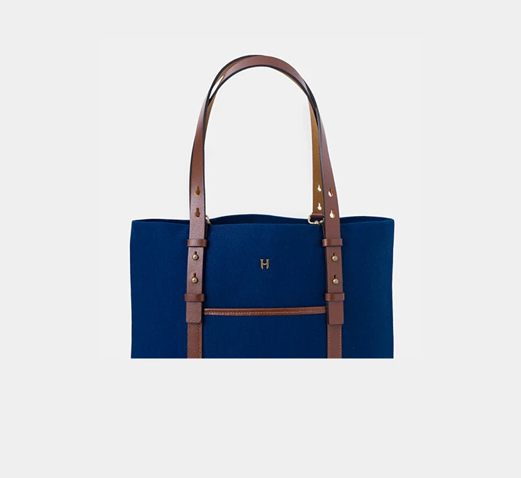 Louisa Lüks Unisex Kozmetik Çantası - Lacivert (Ekstra Renkler)
