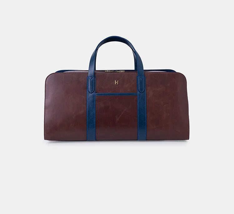 Leonard Lüks Deri Seyahat Çantası