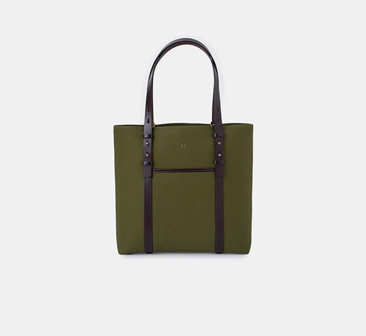 Louisa Lüks Unisex Kozmetik Çantası - Haki (Ekstra Renkler)