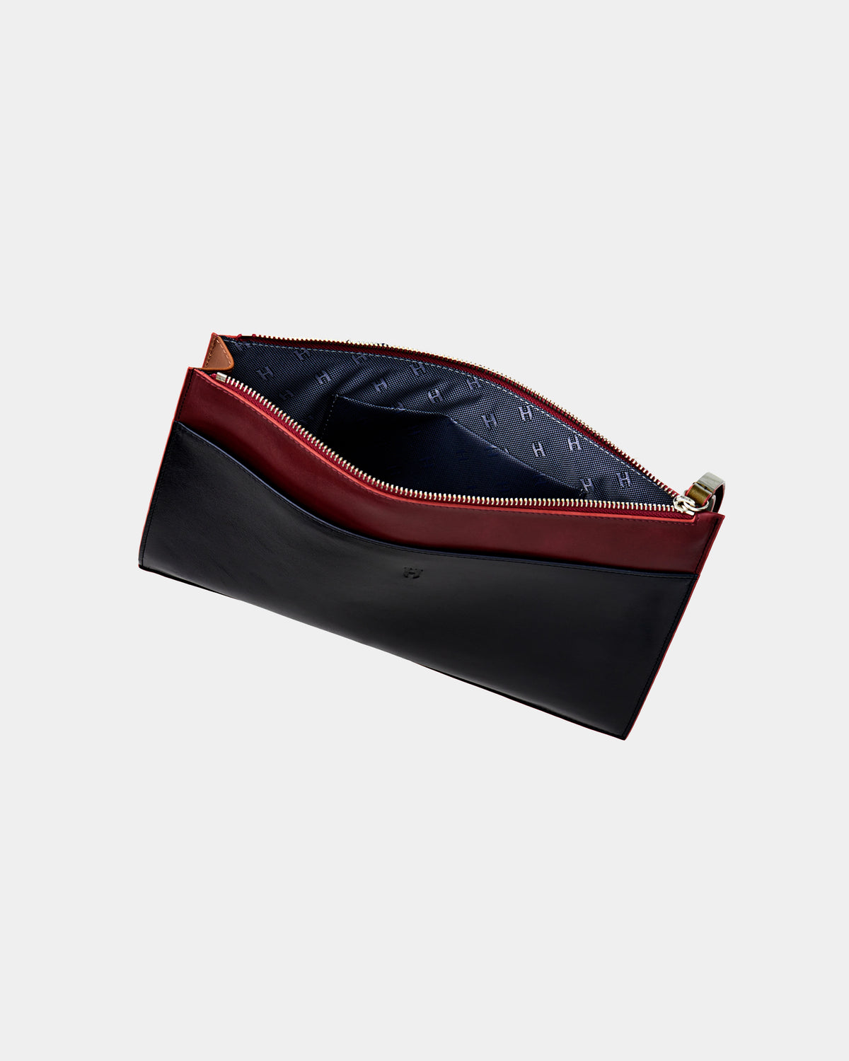 Beverly Unisex İnce Deri Clutch Çanta (Bilek Askılı)