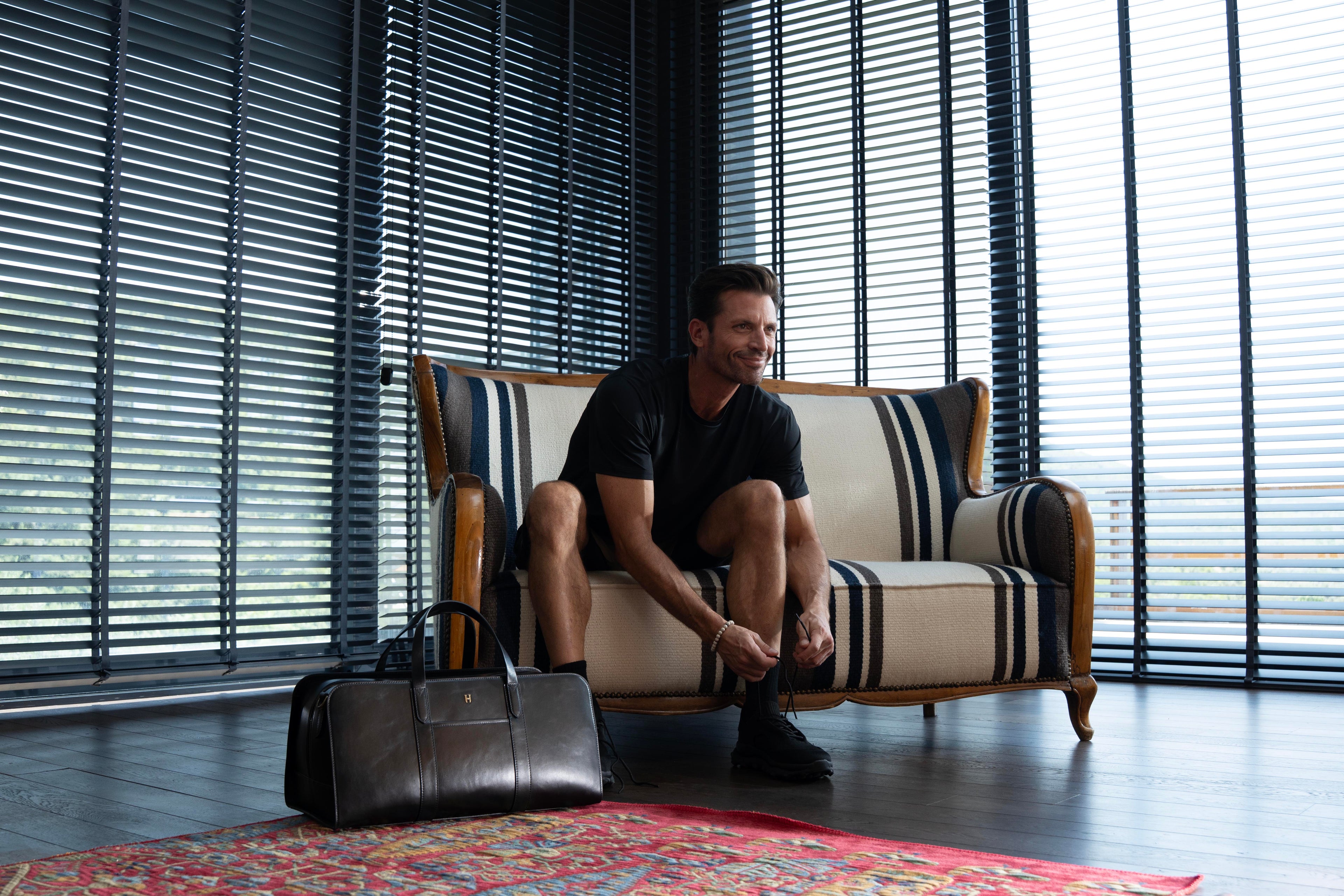 Leonard Lüks Deri Seyahat Çantası