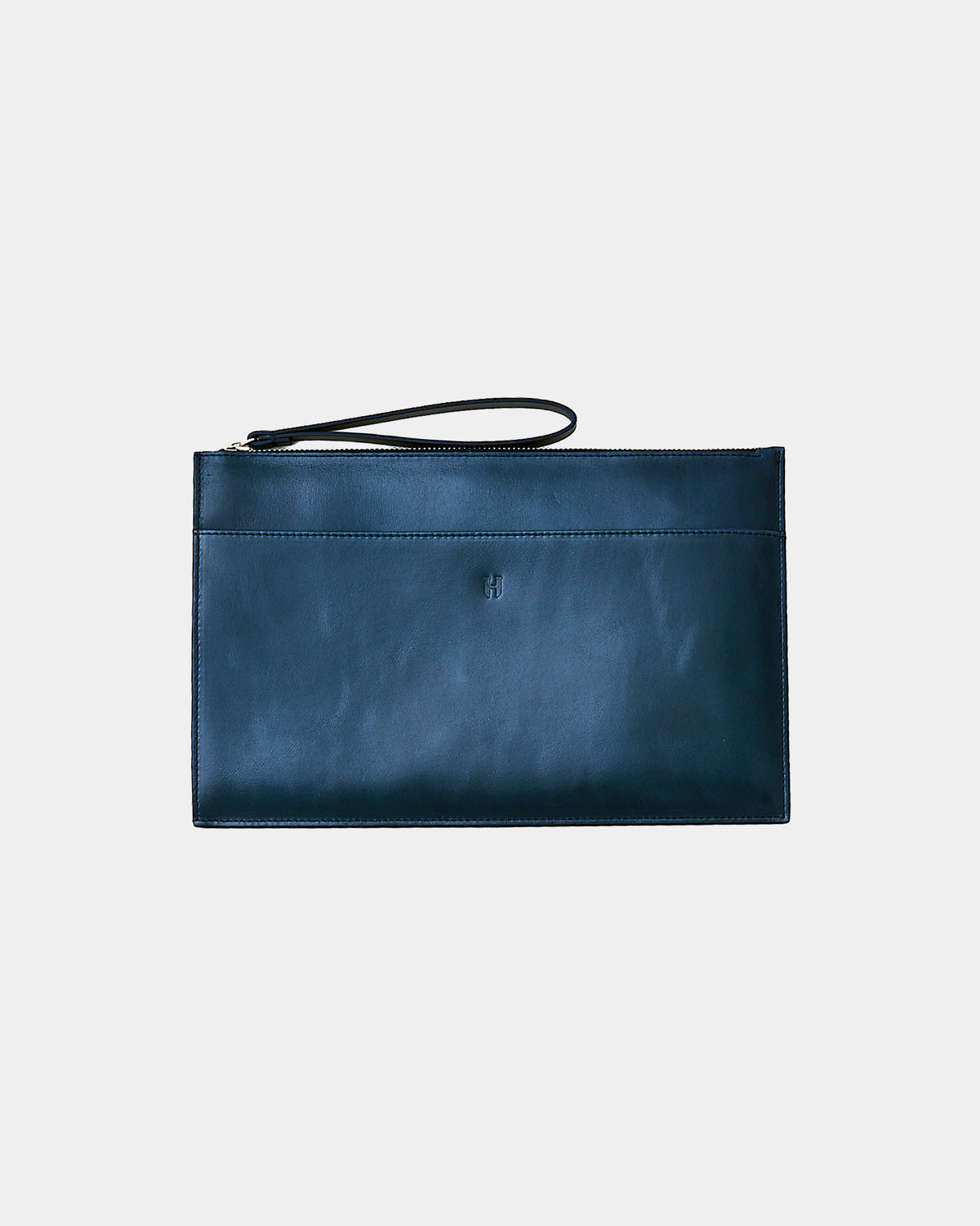 Beverly Unisex İnce Deri Clutch Çanta (Bilek Askılı)