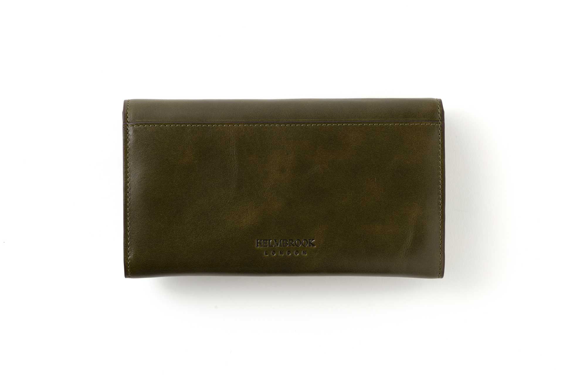 Charlotte kadın el yapımı hakiki deri RFID korumalı cüzdan, şık ve pratik.