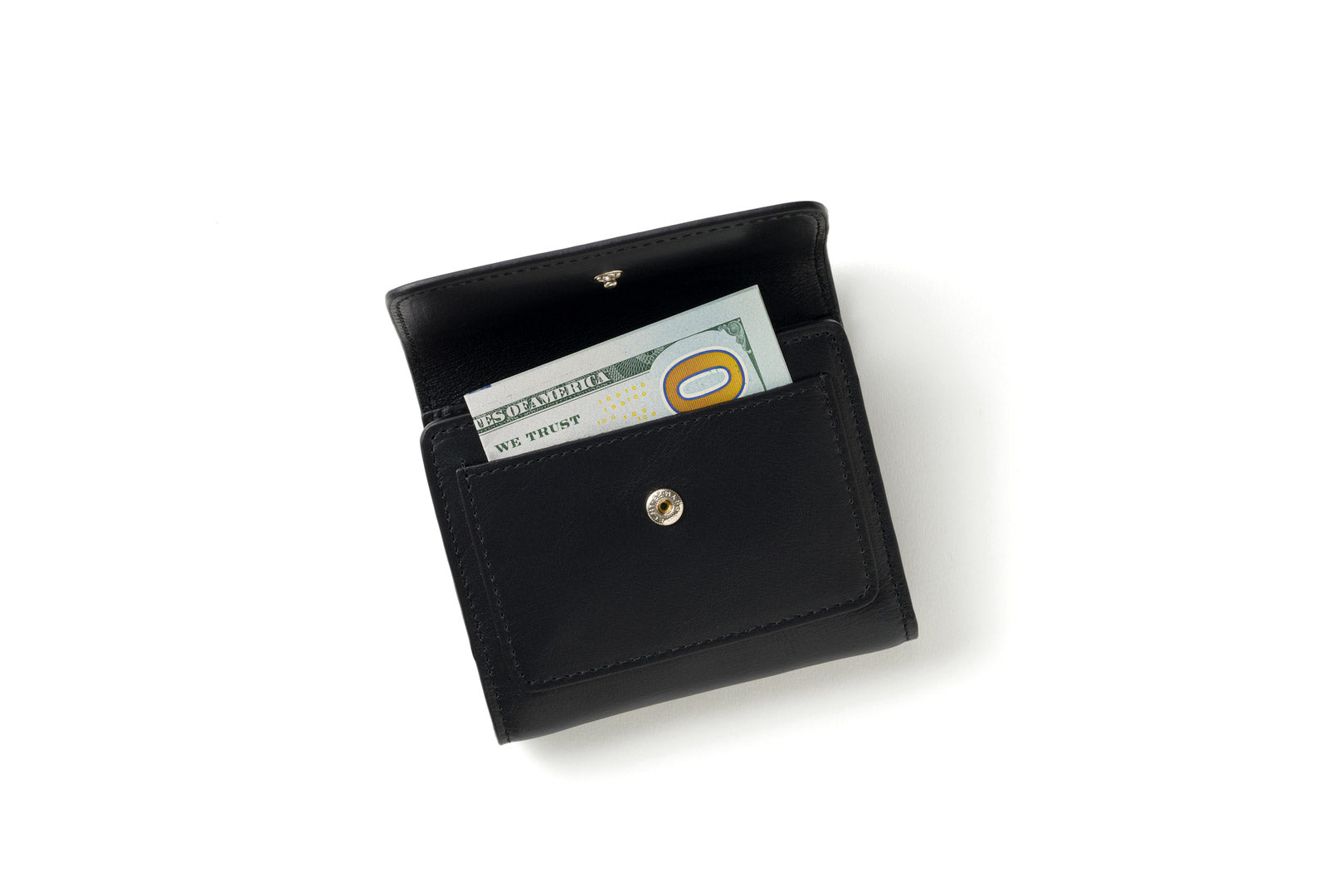 Eleanor deri RFID korumalı kadın ekonomik ve dayanıklı cüzdan, güvenle kullanılır.