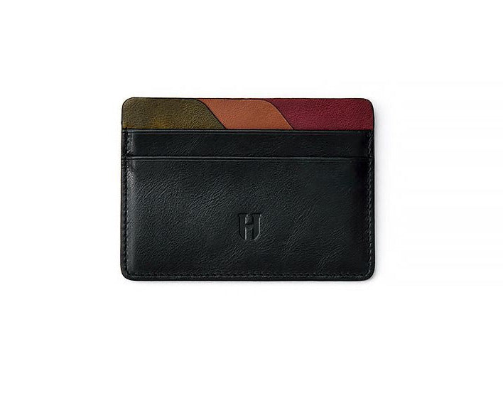 Erkek Elton ince deri RFID kartlık. Günlük kullanımda pratik çözüm.