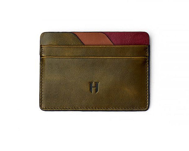 Erkek ince deri Elton çok bölmeli kartlık. Modern ve işlevsel.