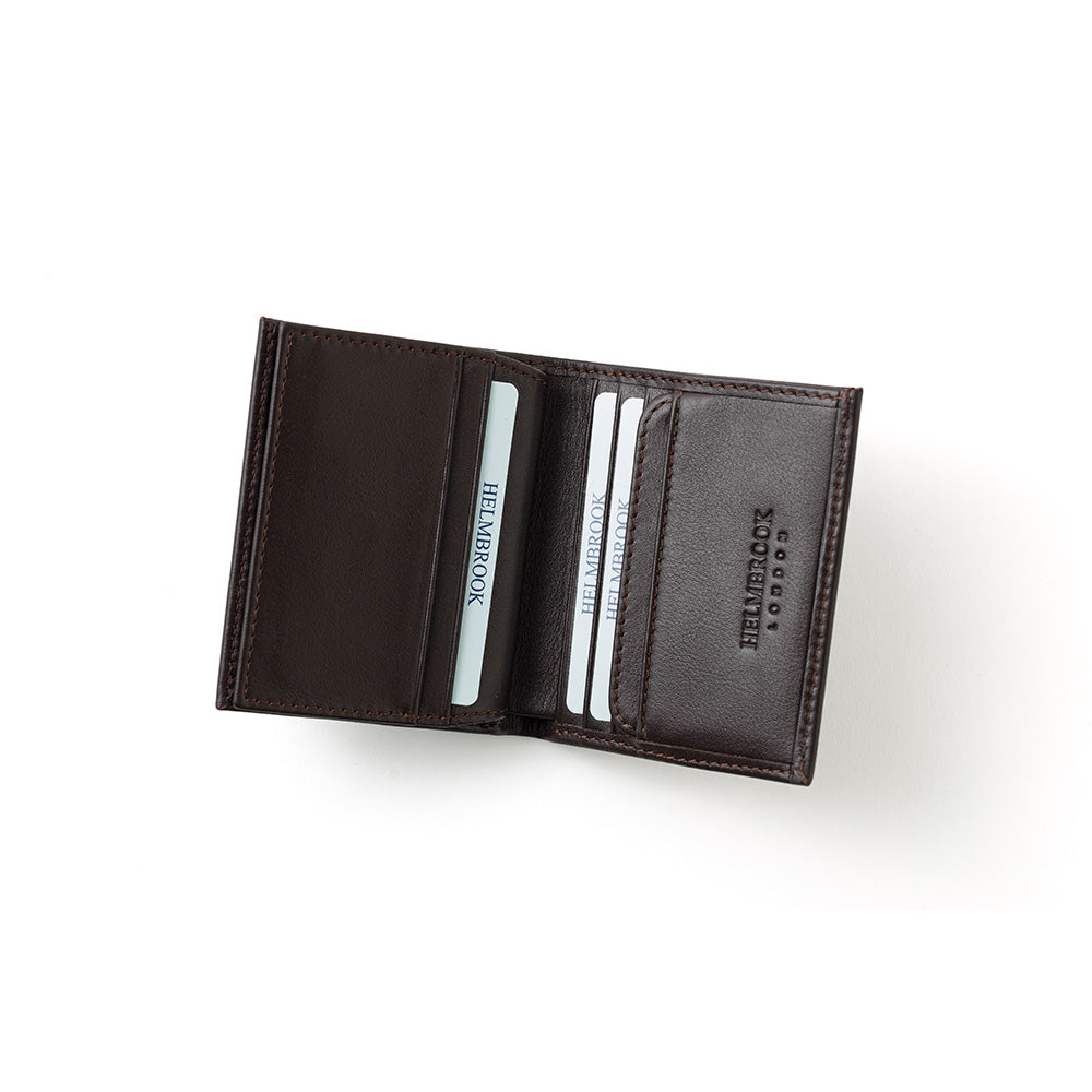 Hakiki deri cüzdan kahverengi erkek Axel modeliyle kaliteyi hissedin.