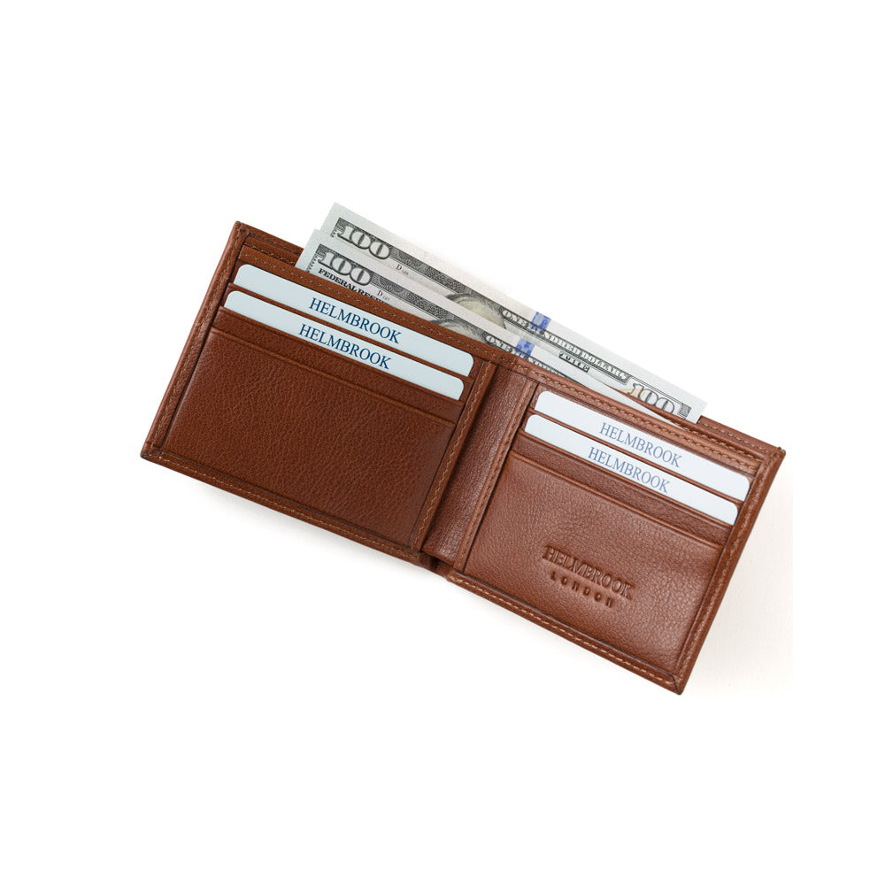 Kaliteli taba deri cüzdan erkek Dean tasarımıyla zamansız bir tercih.