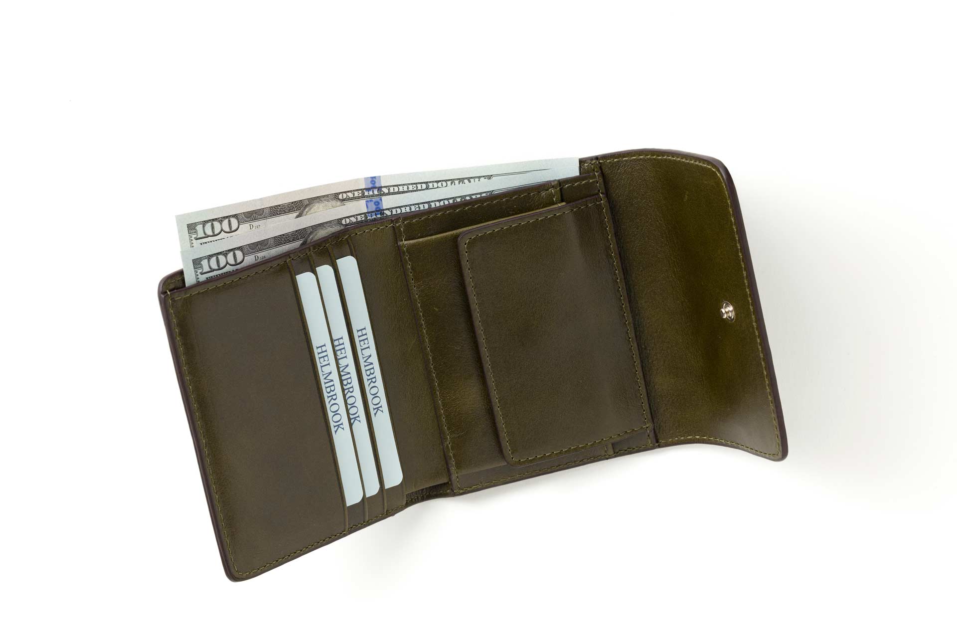 Kullanışlı ve lüks Eleanor kadın deri RFID korumalı cüzdan, pratik ve güvenli.