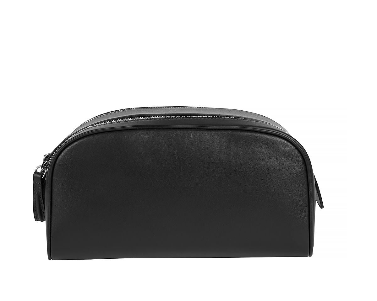 Lüks deri erkek-kadın seyahat makyaj çantası, zarif tasarımıyla harika bir seçenektir.