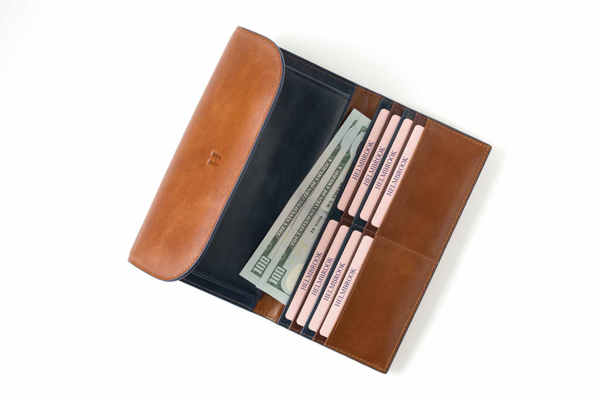 Lüks RFID korumalı hakiki deri fermuarlı kadın cüzdan, şık ve güvenli.