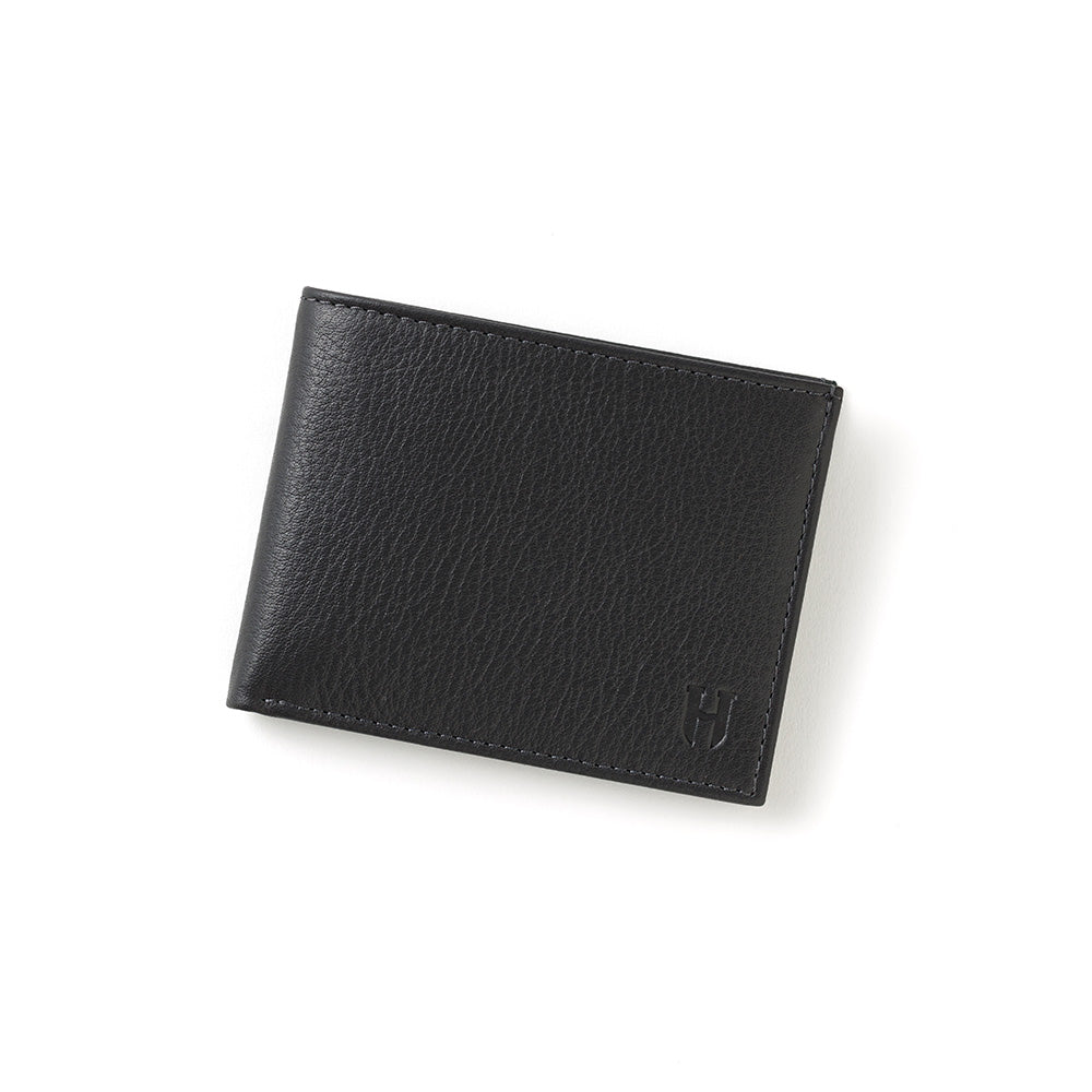 Pratik Dean gri el yapımı deri cüzdan erkek için işlevselliği artırıyor.