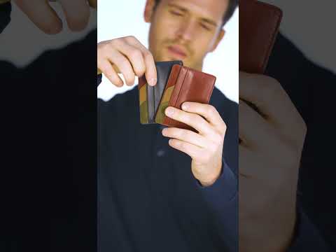 Elton Erkek Deri Kartlık – İnce Tasarım - Taba (Ekstra Renkler)