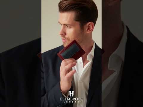 Townsend Erkek Kartlık – Hakiki Deri - Siyah