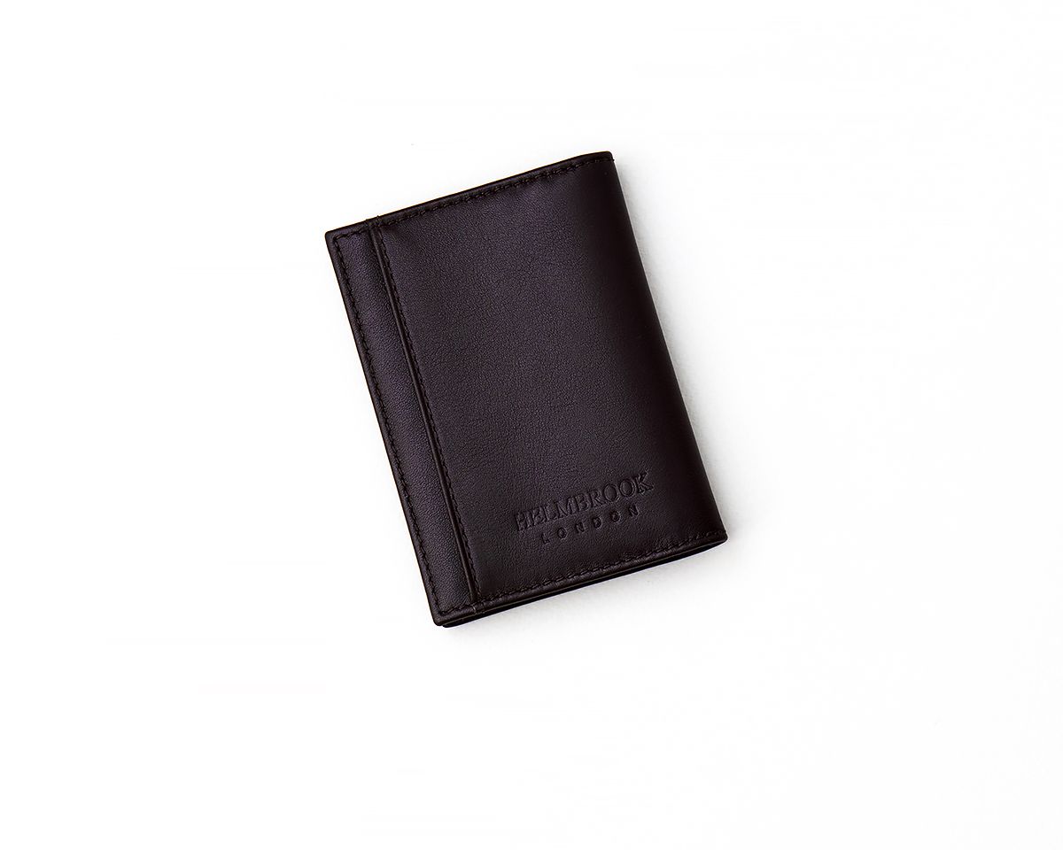 RFID korumalı el yapımı deri erkek çok bölmeli cüzdan, zarif ve güvenli bir tercih.