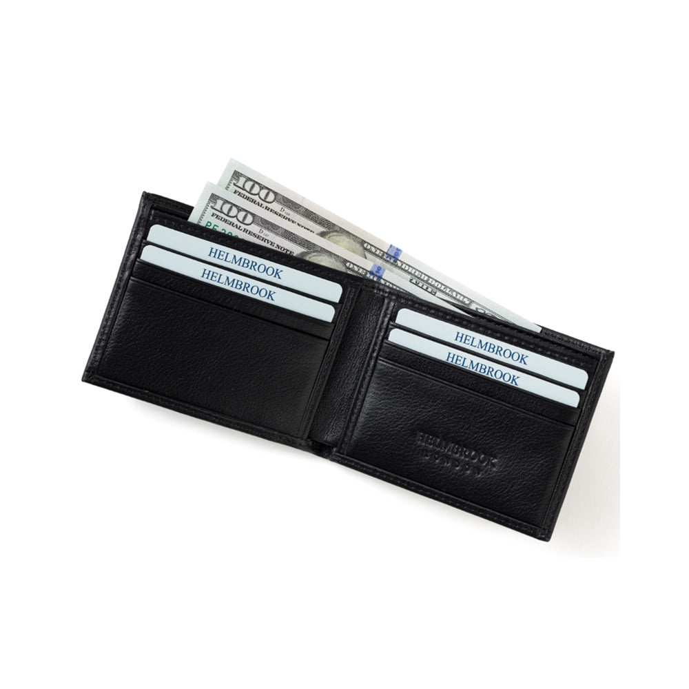 Tasarım deri cüzdan siyah erkek Dean modeli ile minimal ve şık duruş.