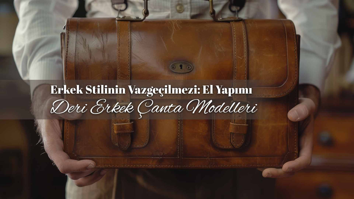 Erkek Stilinin Vazgeçilmezi: El Yapımı Deri Erkek Çanta Modelleri