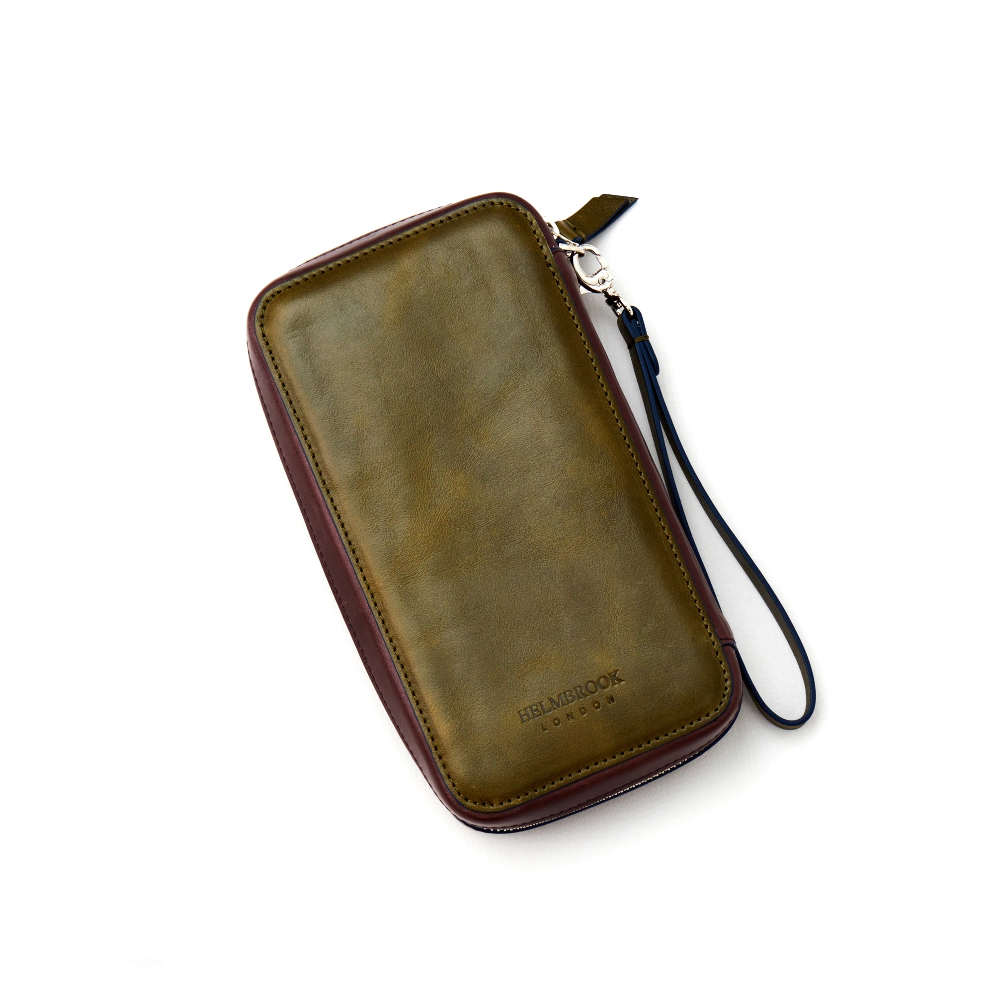 Carlyle Erkek Deri Bilek Askılı Clutch Çanta