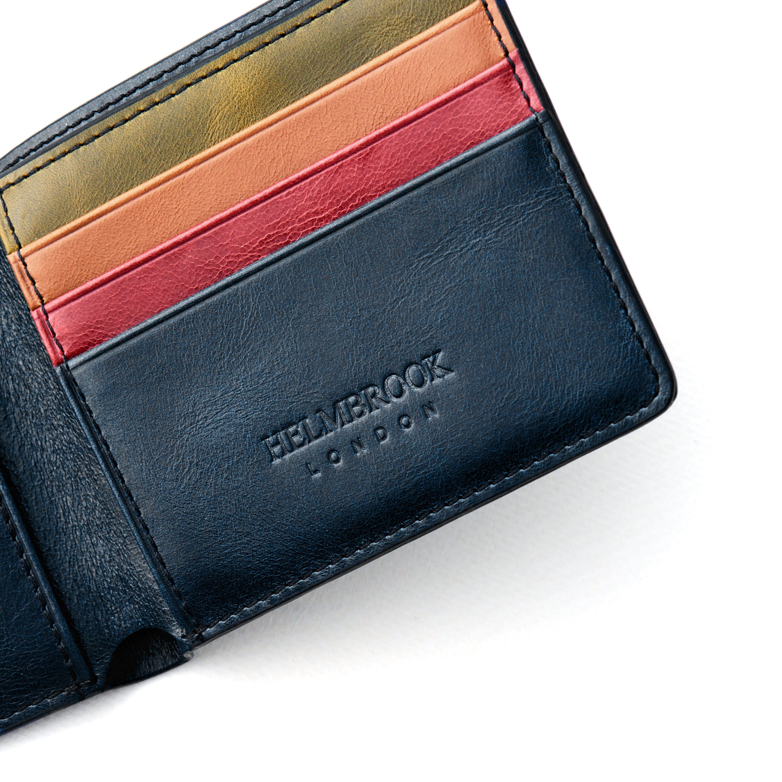 Eldridge El Yapımı Erkek Deri Cüzdan – RFID Korumalı, Çok Bölmeli