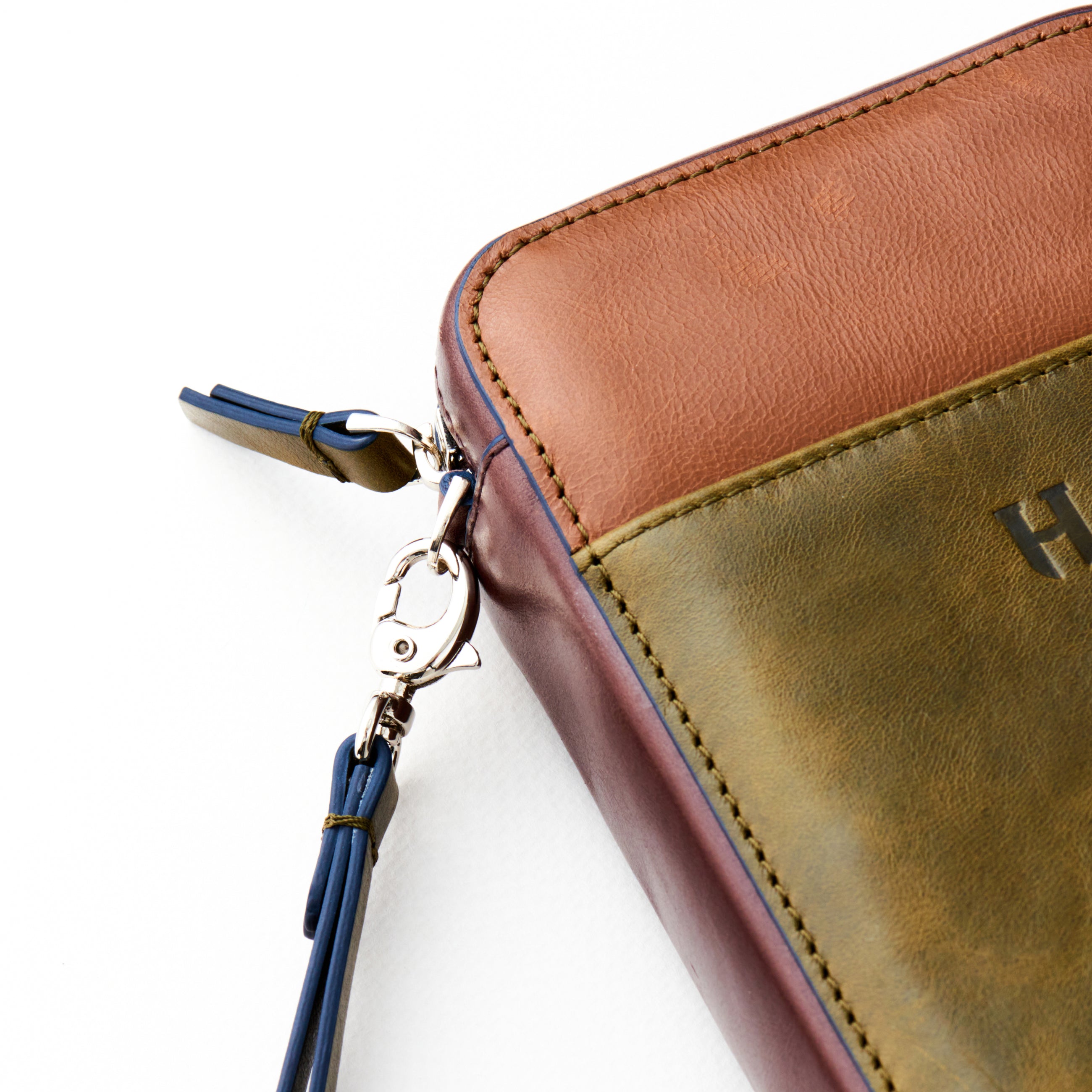 Carlyle Erkek Deri Bilek Askılı Clutch Çanta