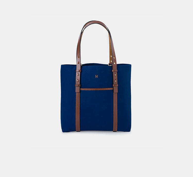 Louisa Lüks Unisex Kozmetik Çantası - Lacivert (Ekstra Renkler)