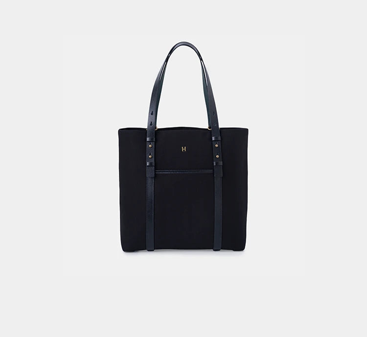 Louisa Lüks Unisex Kozmetik Çantası - Düz Siyah