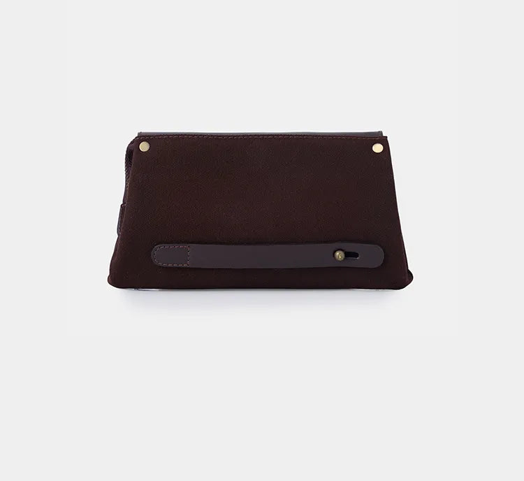 Connel Lüks Unisex Mini Kanvas El Çantası