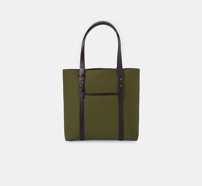 Louisa Lüks Unisex Kozmetik Çantası - Haki (Ekstra Renkler)