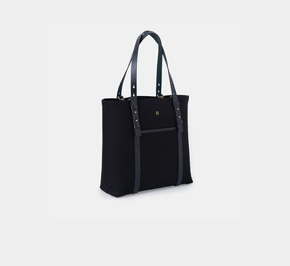 Louisa Lüks Unisex Kozmetik Çantası - Düz Siyah