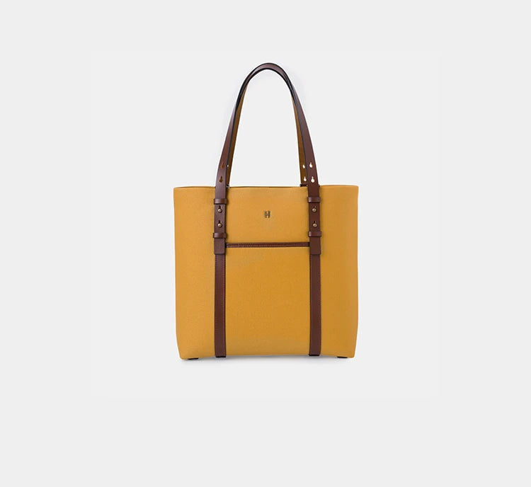 Louisa Lüks Unisex Kozmetik Çantası - Hardal (Ekstra Renkler)