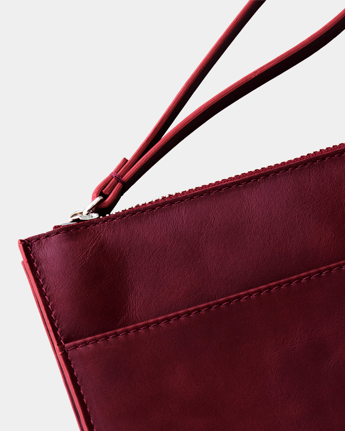 Beverly Unisex İnce Deri Clutch Çanta (Bilek Askılı)