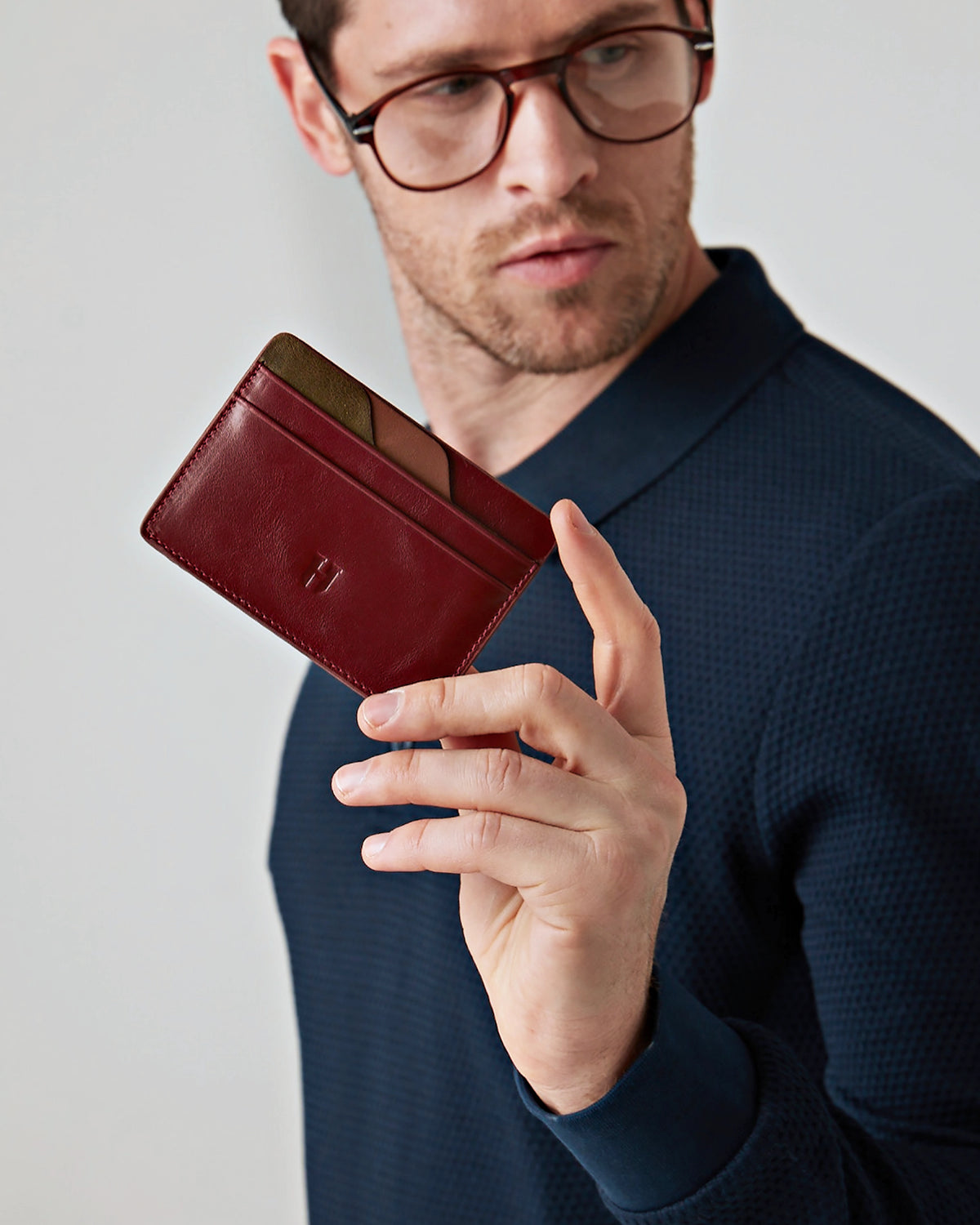 Elton Erkek RFID Korumalı Deri Kartlık