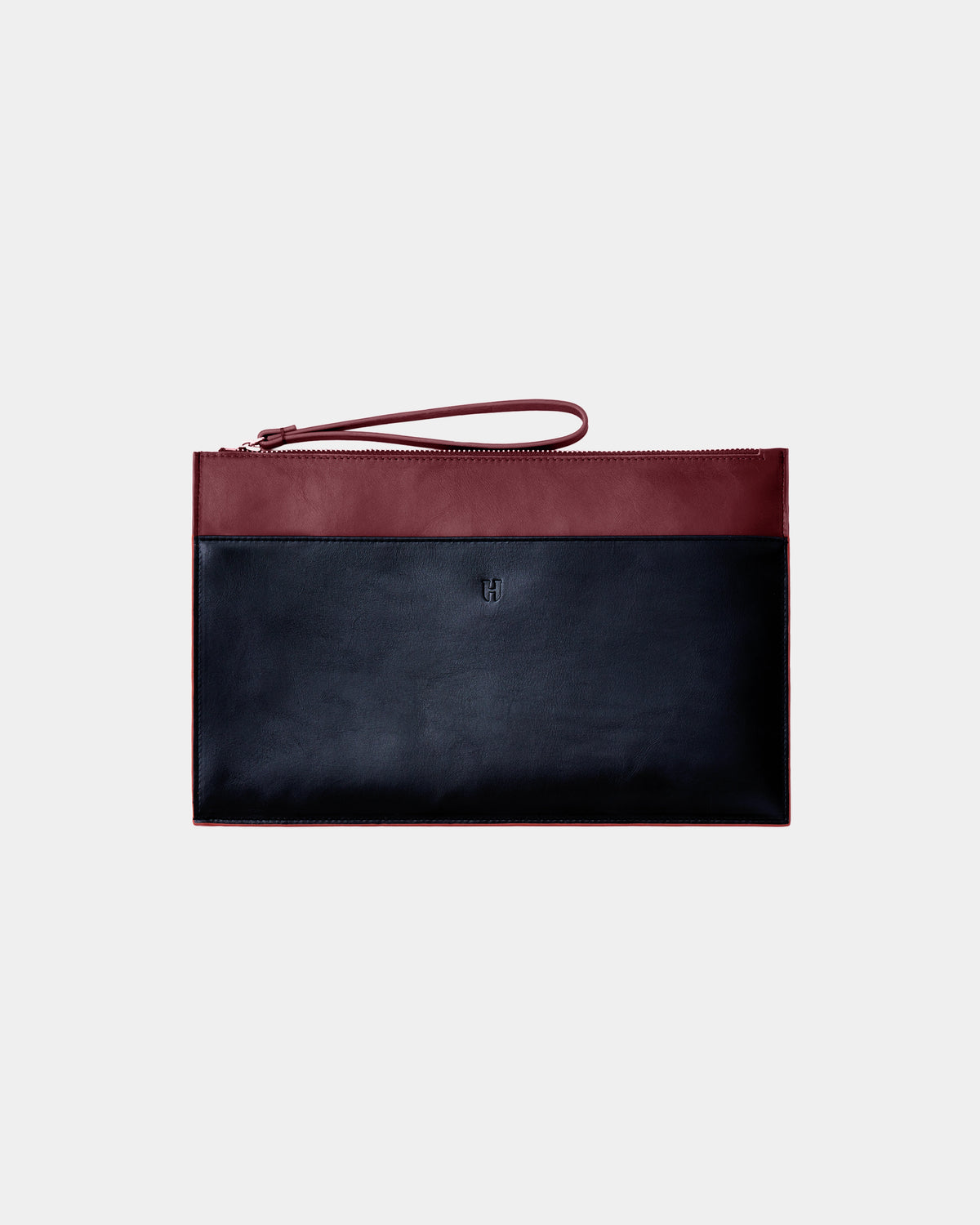 Beverly Unisex İnce Deri Clutch Çanta (Bilek Askılı)