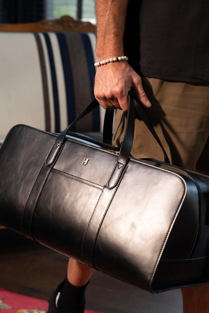 Leonard Lüks Deri Seyahat Çantası