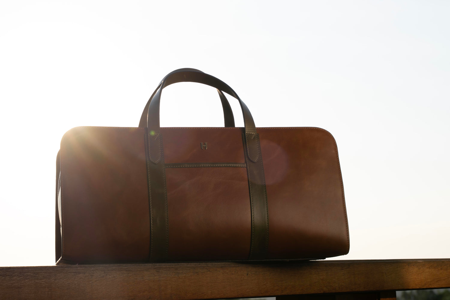 Leonard Lüks Deri Seyahat Çantası