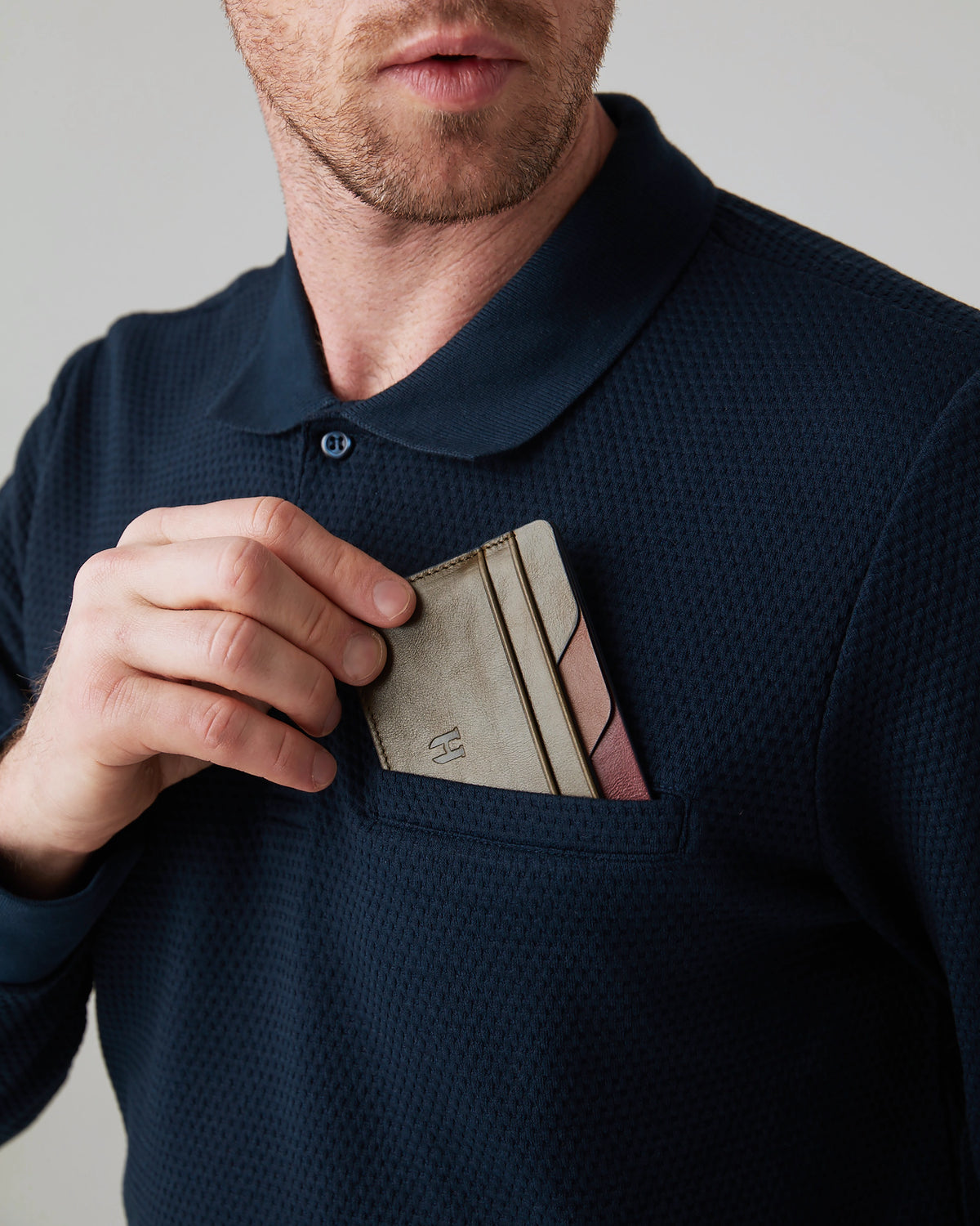 Elton Erkek RFID Korumalı Deri Kartlık