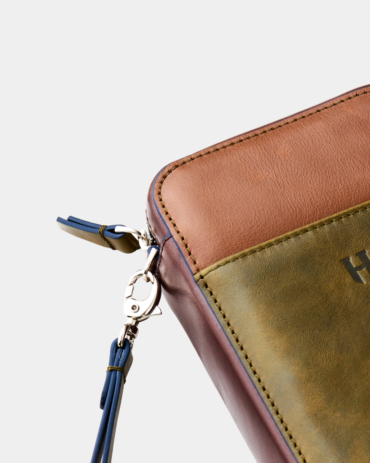 Carlyle Erkek Deri Bilek Askılı Clutch Çanta