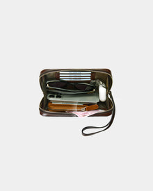 Carlyle Erkek Deri Bilek Askılı Clutch Çanta