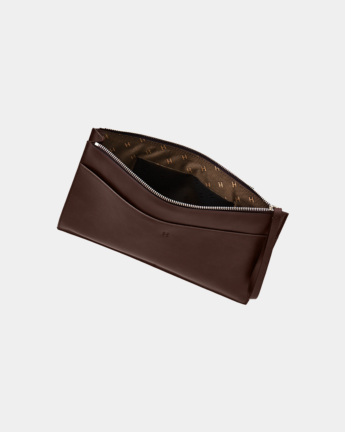 Beverly Unisex İnce Deri Clutch Çanta (Bilek Askılı)