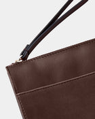 Beverly Unisex İnce Deri Clutch Çanta (Bilek Askılı)