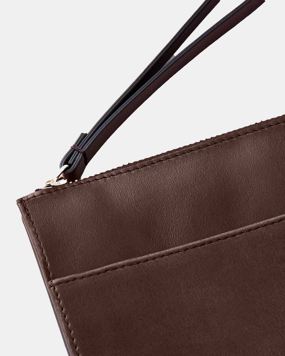 Beverly Unisex İnce Deri Clutch Çanta (Bilek Askılı)