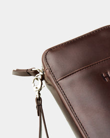 Carlyle Erkek Deri Bilek Askılı Clutch Çanta