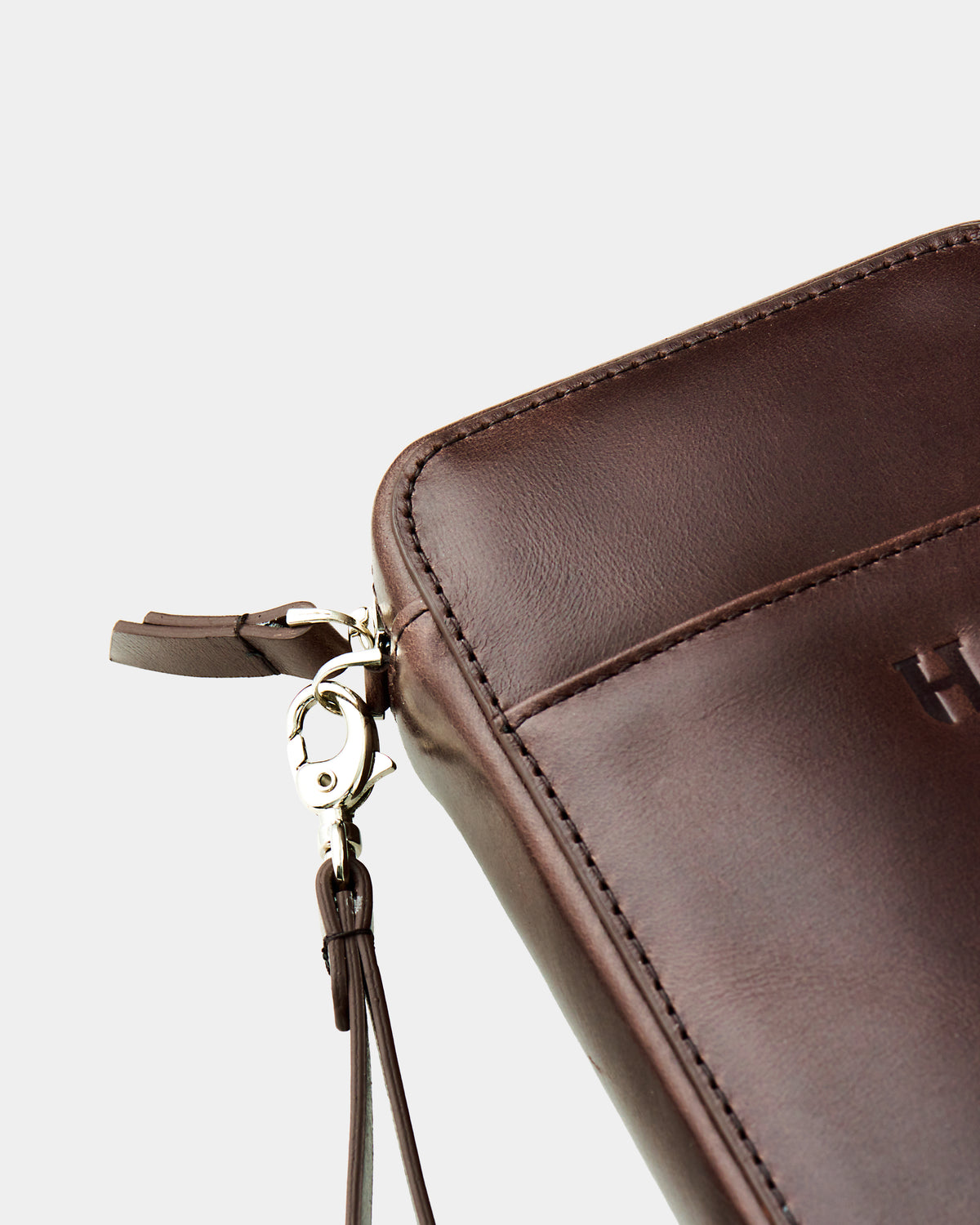 Carlyle Erkek Deri Bilek Askılı Clutch Çanta