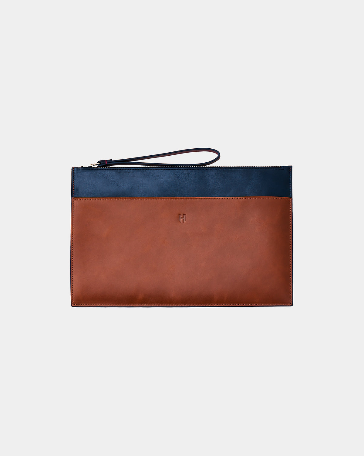 Beverly Unisex İnce Deri Clutch Çanta (Bilek Askılı)
