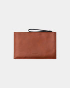Beverly Unisex İnce Deri Clutch Çanta (Bilek Askılı)