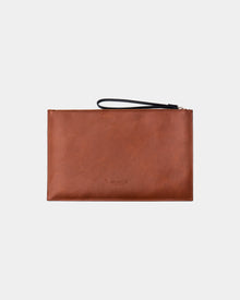 Beverly Unisex İnce Deri Clutch Çanta (Bilek Askılı)