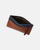 Beverly Unisex İnce Deri Clutch Çanta (Bilek Askılı)