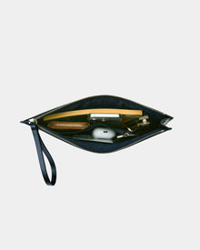 Beverly Unisex İnce Deri Clutch Çanta (Bilek Askılı)